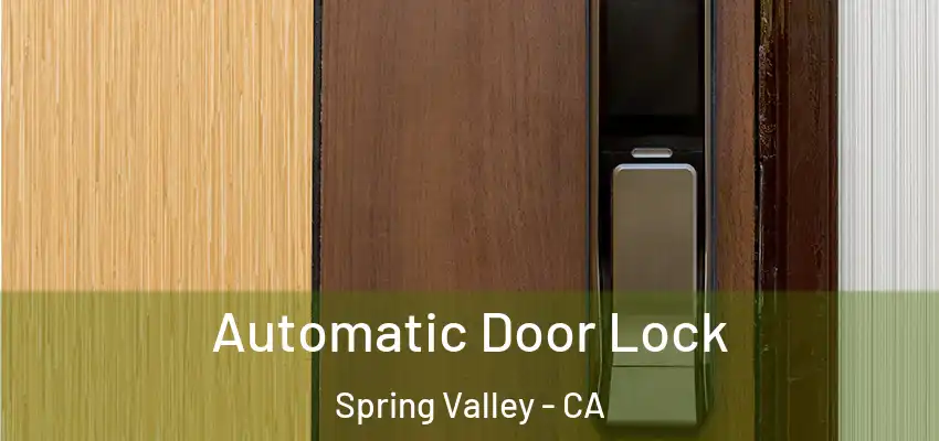  Automatic Door Lock Spring Valley - CA