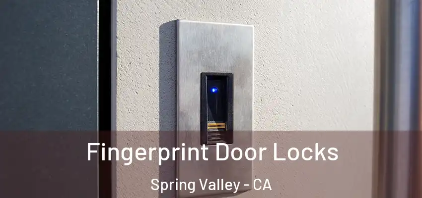 Fingerprint Door Locks Spring Valley - CA