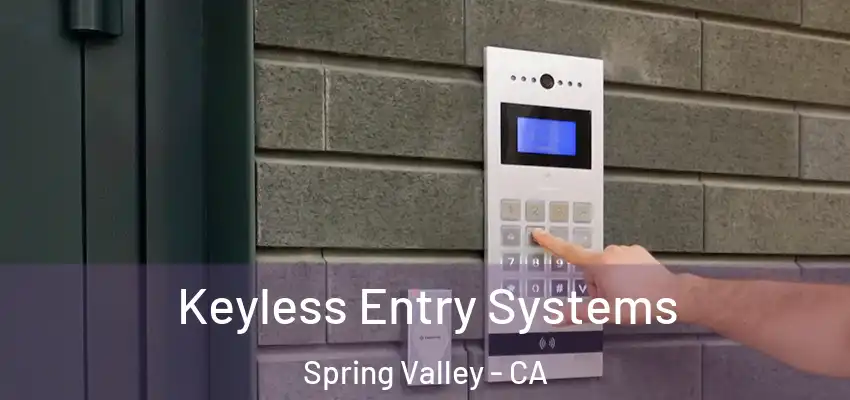  Keyless Entry Systems Spring Valley - CA